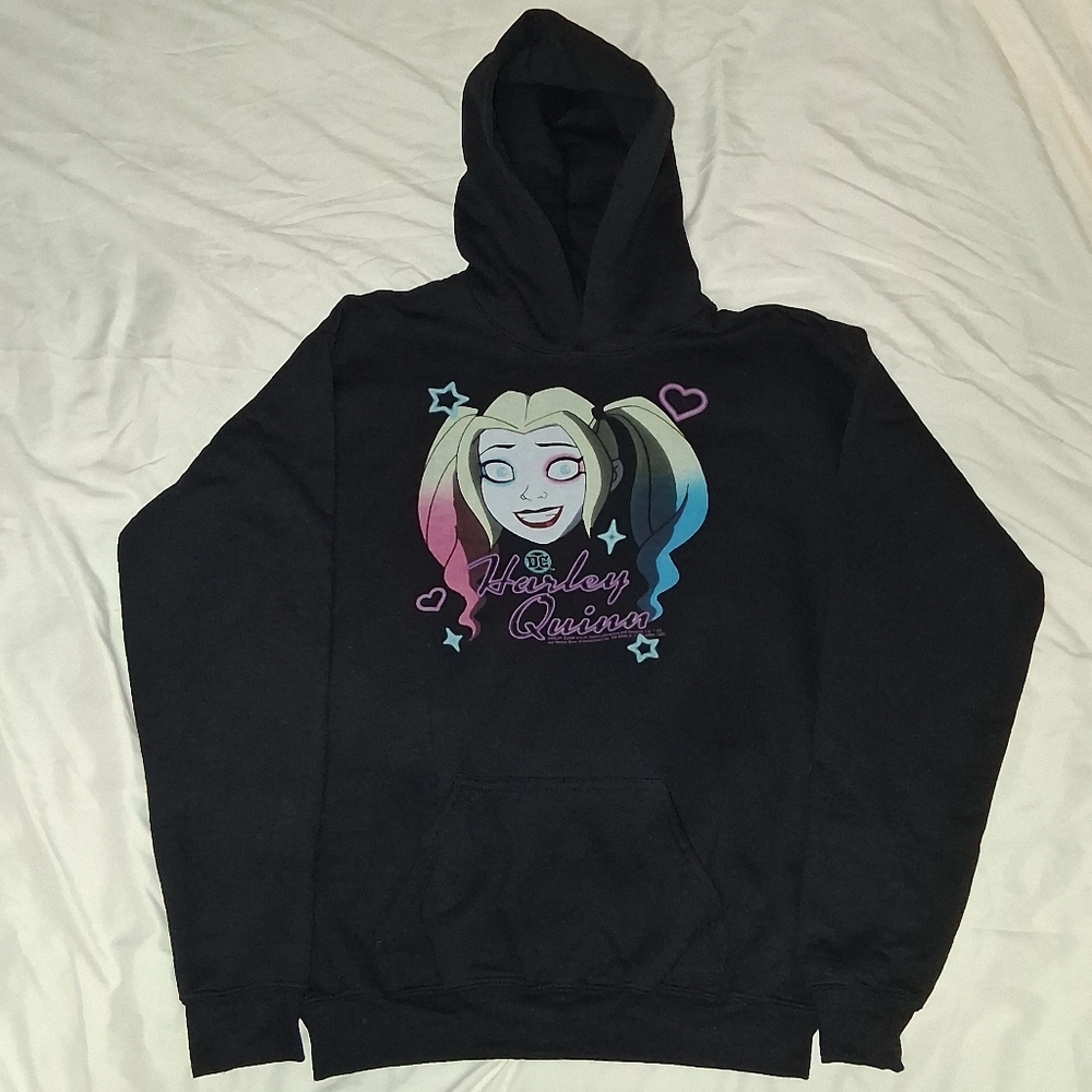 Harley Quinn Batman Animated DC Comics Hoodie Hooded Sweatshirt